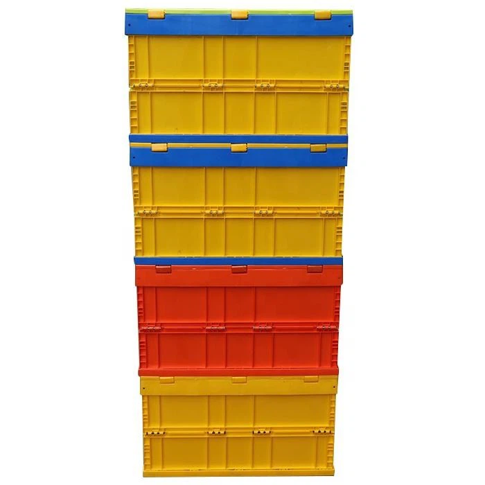 Folded Container Stackable Storage Boxes With Lid price