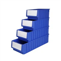 ถังขยะวางซ้อนกันได้พร้อมช่องแบ่ง